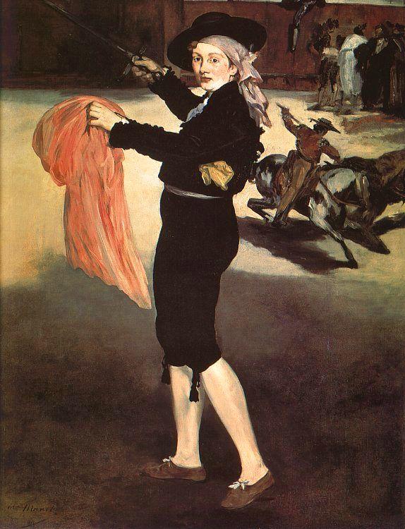 Edouard Manet Mlle Victorine in the Costume of an Espada oil painting image